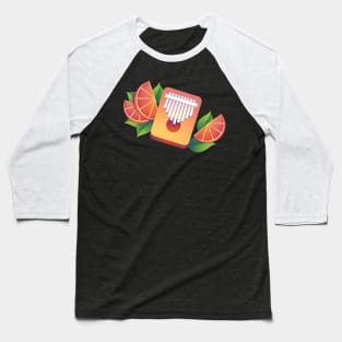 Kalimba Orange Grapefruit Baseball T-Shirt